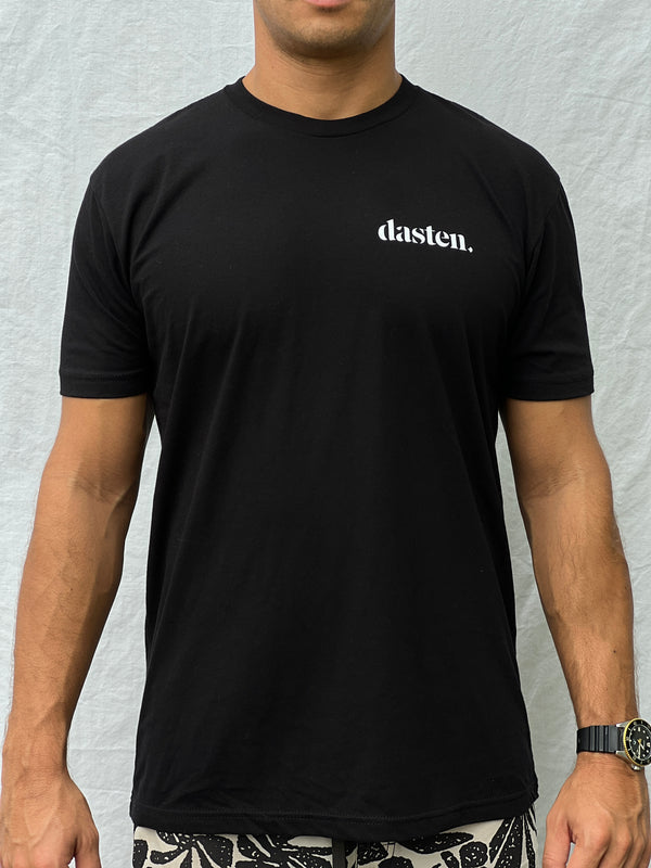 Logo Fitted Tee - Black